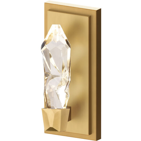 Angelus 1 Light 4.88 inch Aged Brass Wall Sconce Wall Light