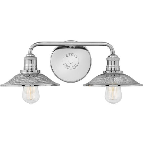 Rigby 2 Light 19 inch Polished Nickel Vanity Light Wall Light