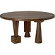 Hybrid 60 X 60 inch Dark Walnut Dining Table