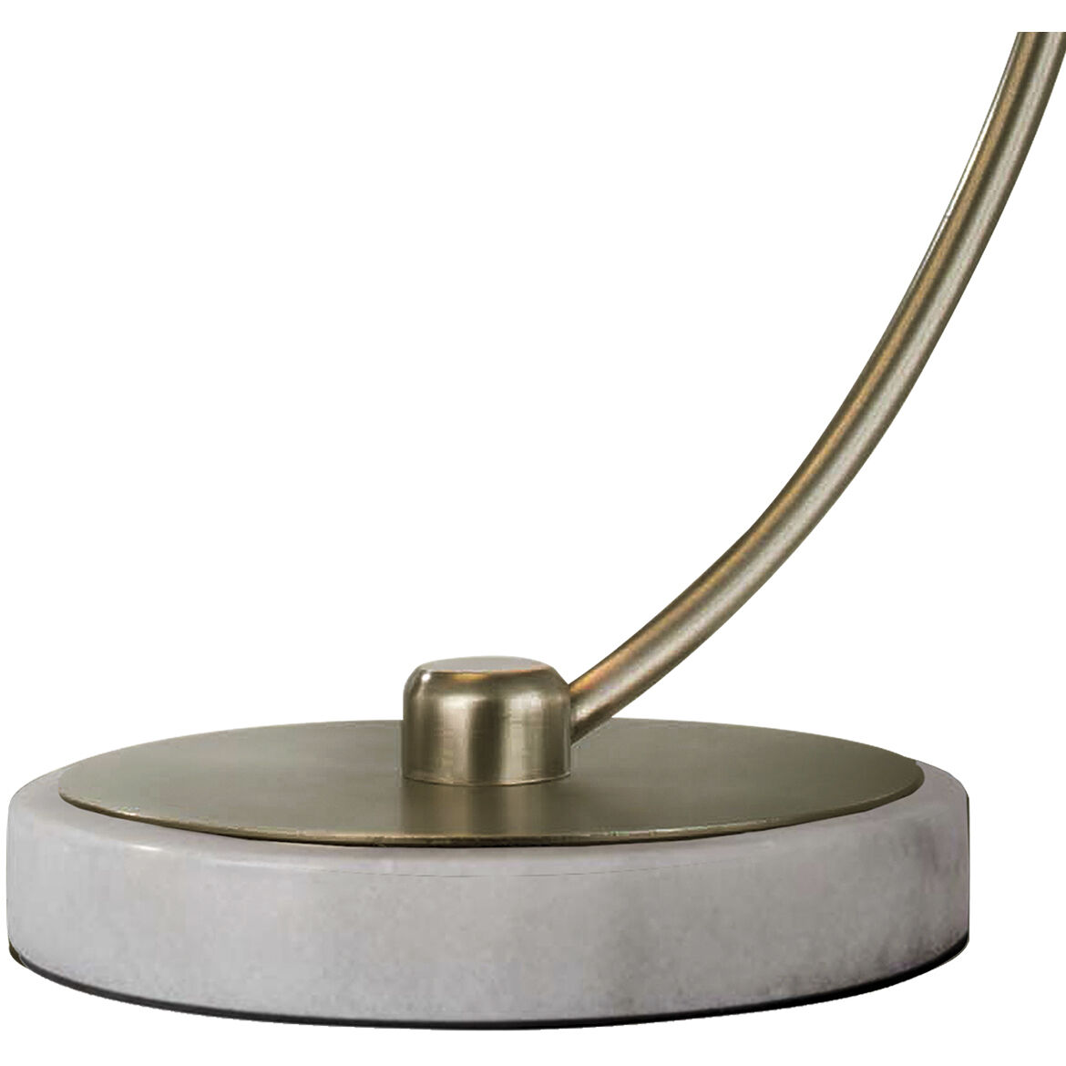 Luna Bella 25 inch 22.00 watt Weathered Brass and White Table Lamp Portable Light