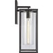Augusta 1 Light 19.5 inch Matte Black Outdoor Sconce