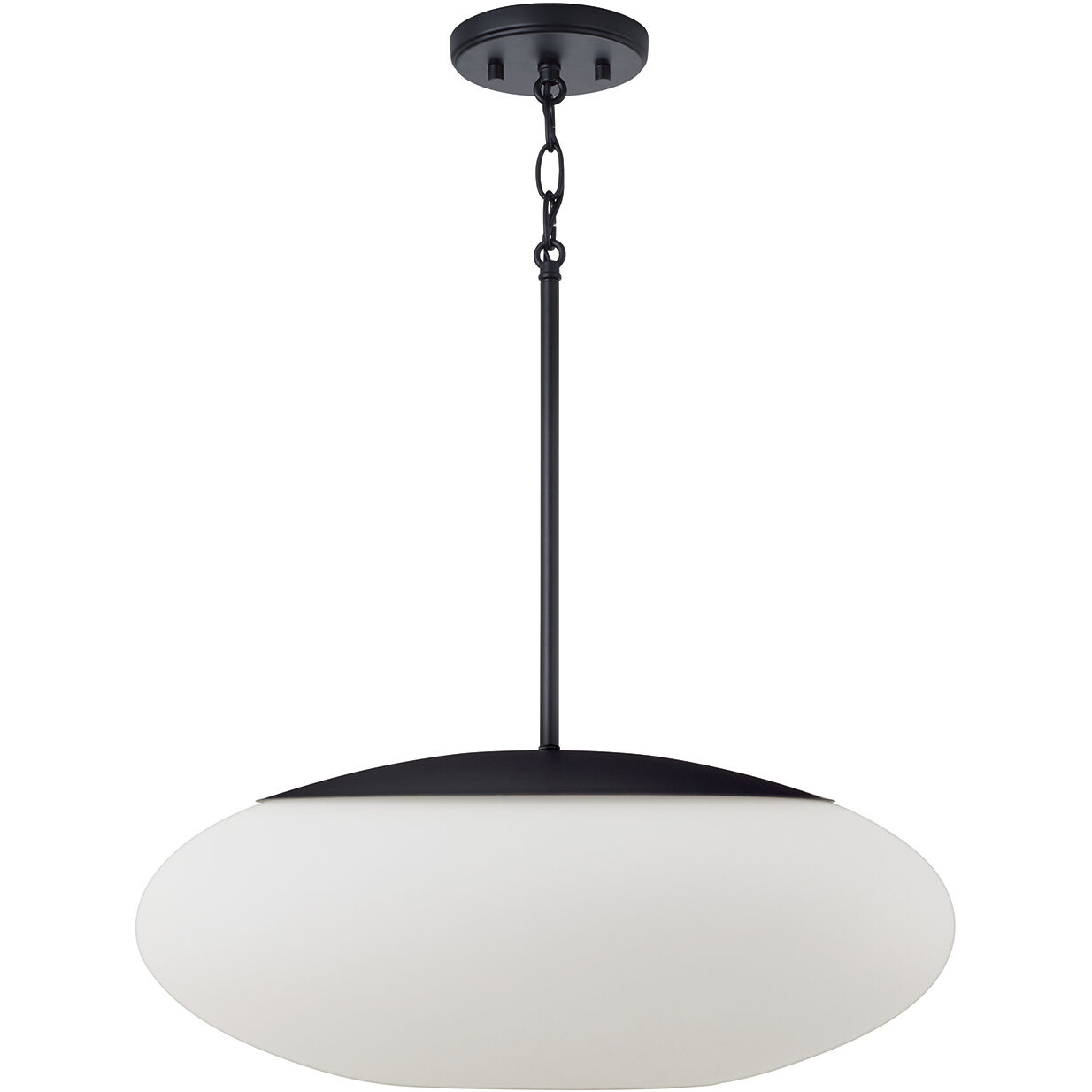 Soren 1 Light 20 inch Matte Black Pendant Ceiling Light