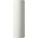 Ambiance Tube LED 17 inch Gloss White Outdoor Wall Sconce