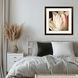 Secret Garden II Red and Pink and Brown and Beige Framed Art, Propac