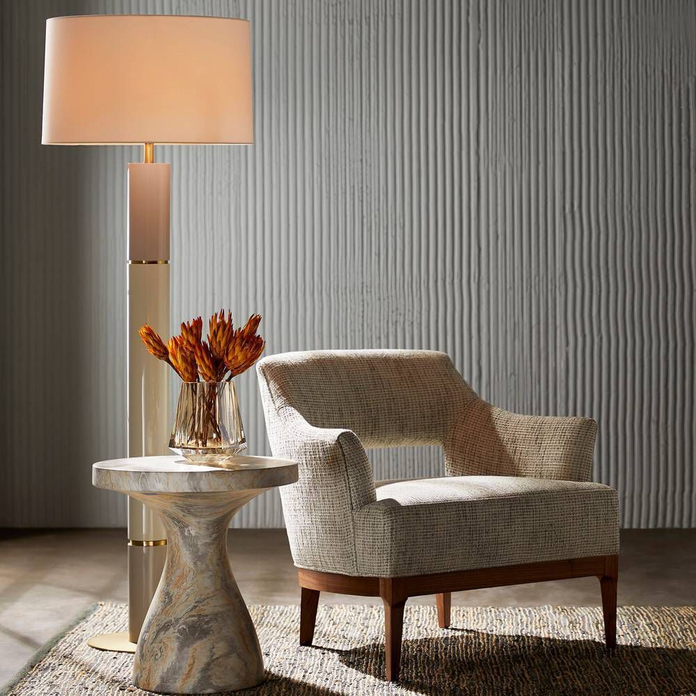 Serafina 20 inch Concrete Accent Table