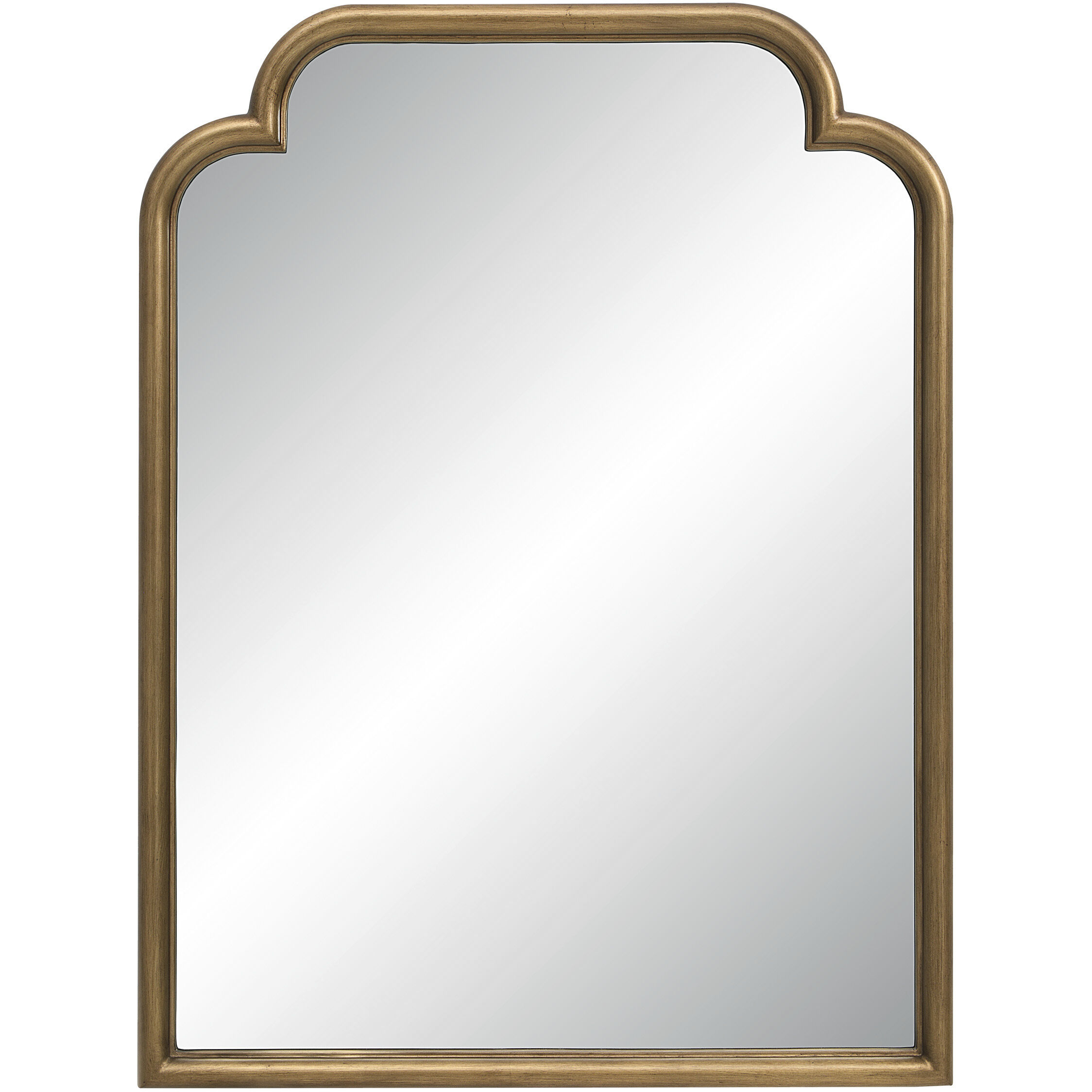 Emilien 40 X 30 inch Gold-Bronze Wall Mirror
