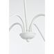 Rohan 4 Light 30 inch White Chandelier Ceiling Light
