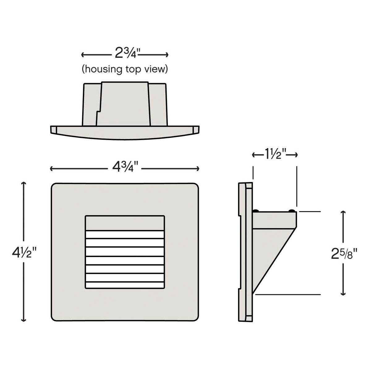 Luna 120V 4 watt Light Almond Step