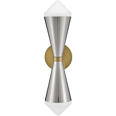 Betty LED 5.5 inch Polished Nickel Sconce Wall Light