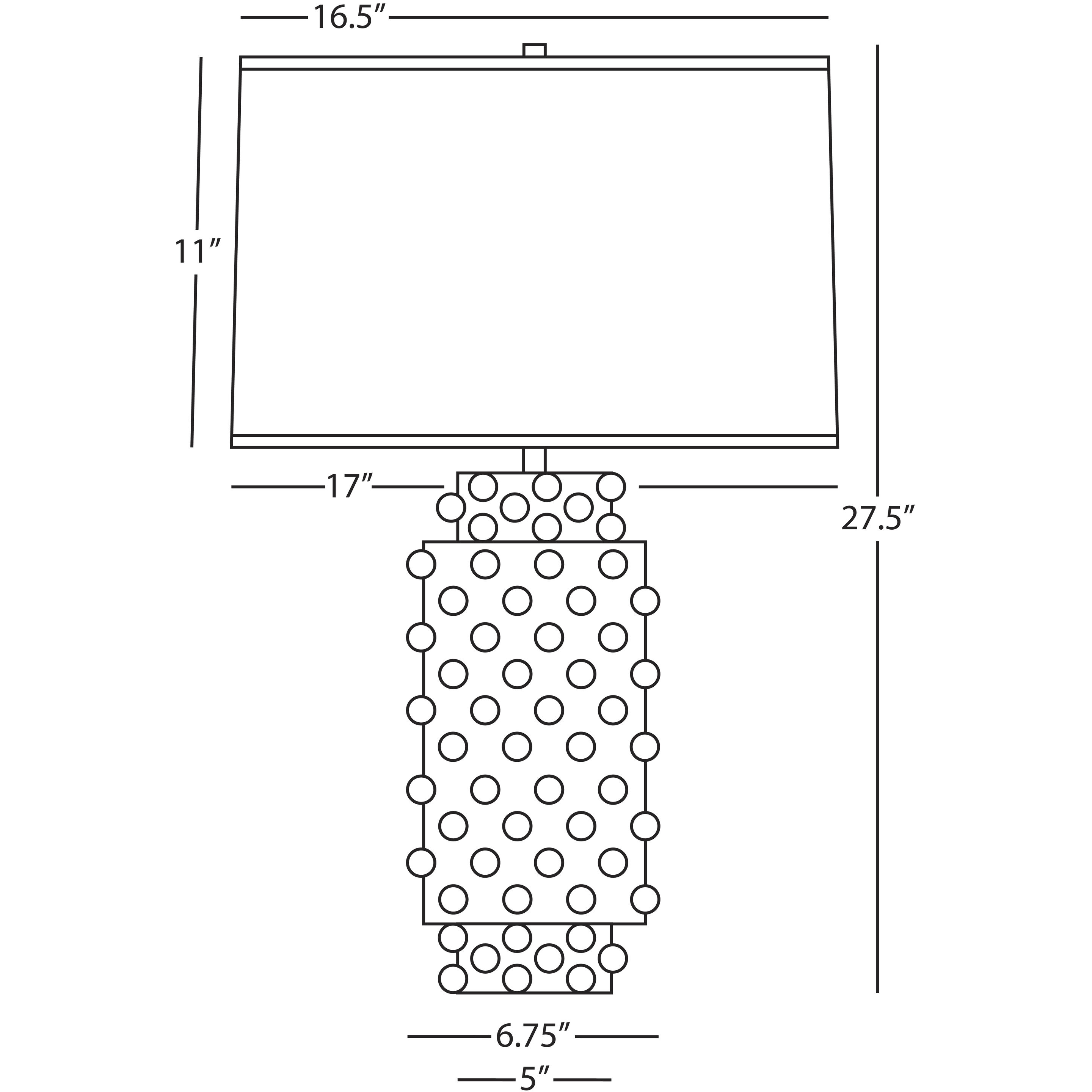 Dolly 27.5 inch 150 watt Sugar Plum Table Lamp Portable Light in Fondine