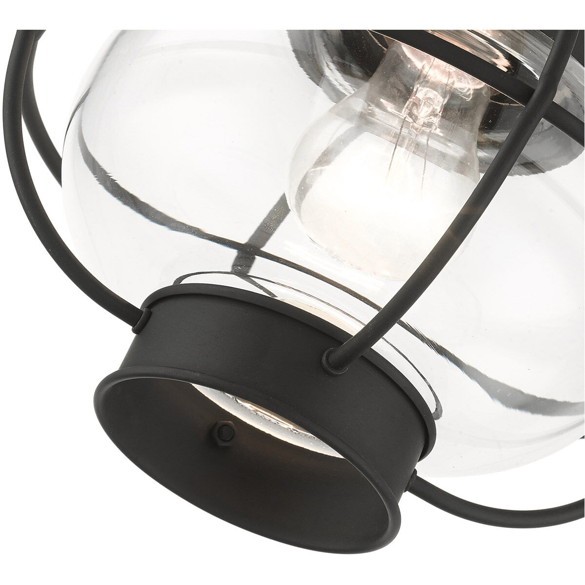 Newburyport 1 Light 9 inch Black Outdoor Pendant Lantern