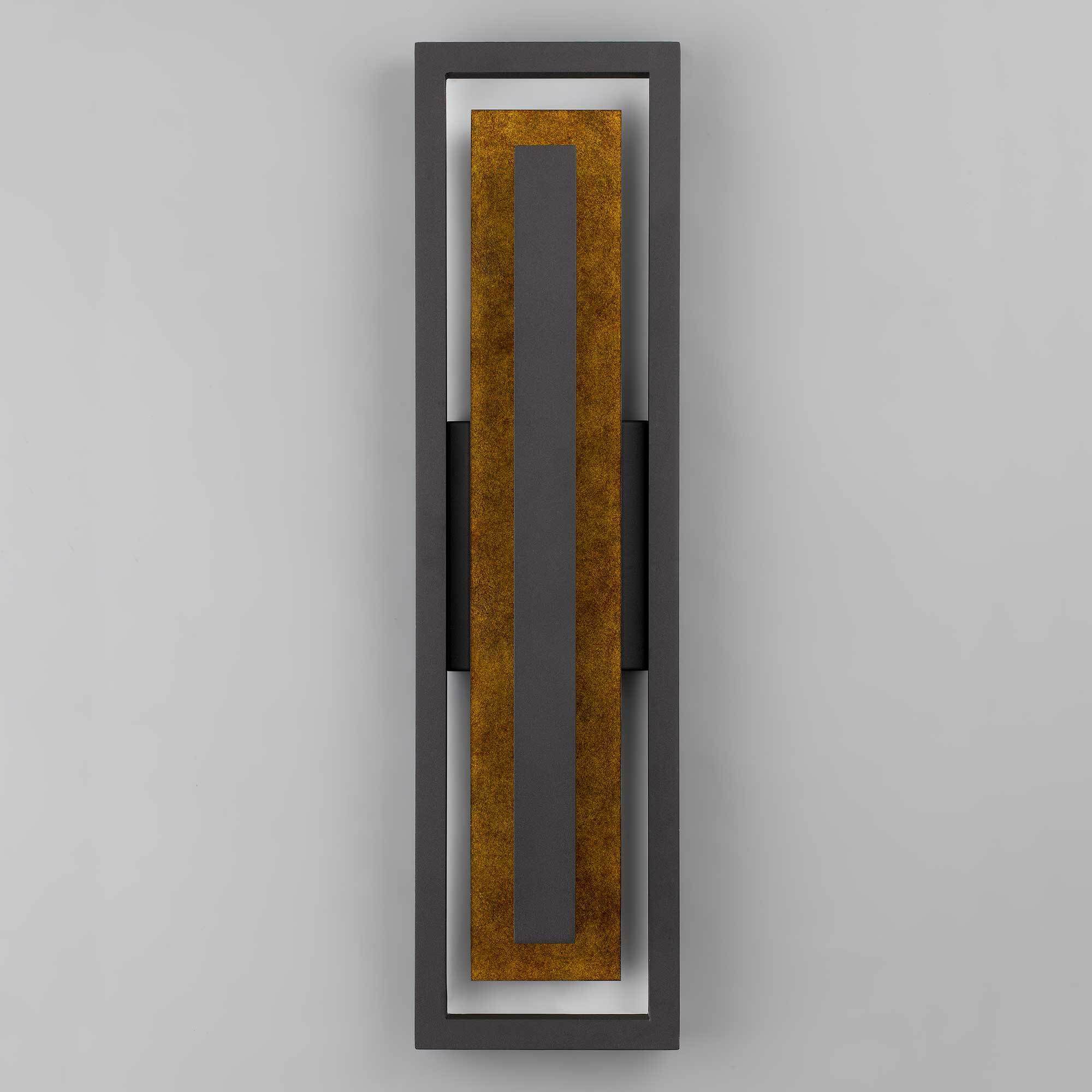 Panels LED 26.25 inch Dark Bronze Outdoor Wall Sconce