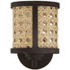 Malaya 1 Light 6.13 inch Aged Bronze Brushed Wall Sconce Wall Light