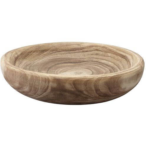 Laurel 17 X 4.5 inch Wooden Bowl