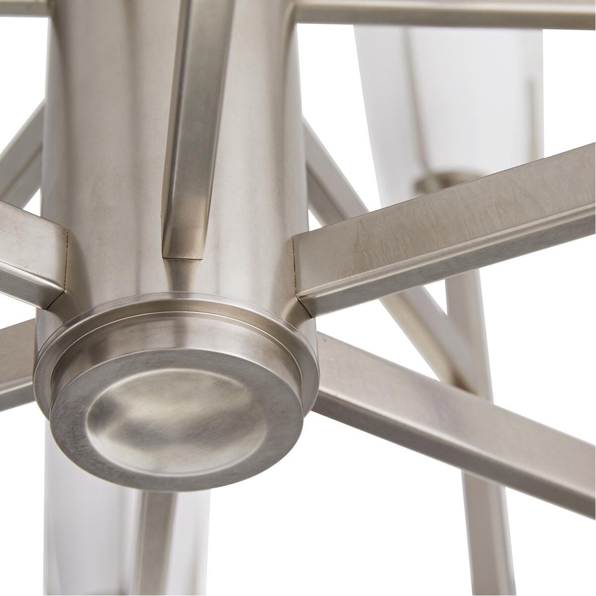 Keifer 12 Light 36 inch Vintage Silver Chandelier Ceiling Light, Large