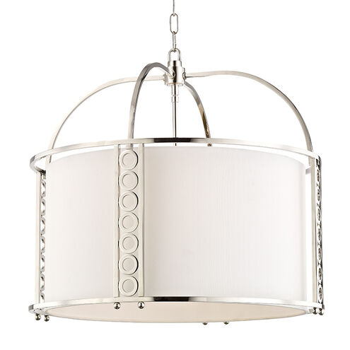 Infinity 8 Light 24 inch Polished Nickel Pendant Ceiling Light