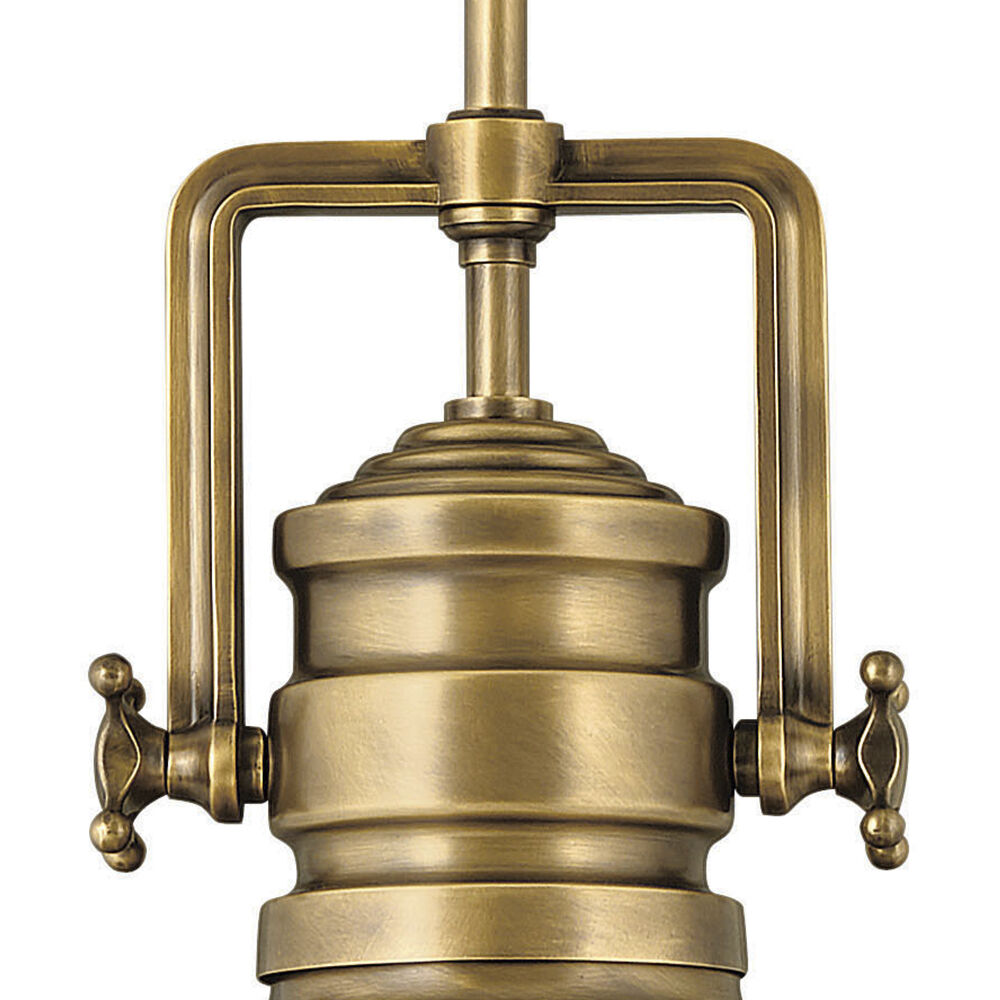 Keating 1 Light 14.25 inch Heritage Brass Indoor Pendant Ceiling Light