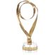 Sculptural Ribbons IV 19 X 8.5 inch Sculpture
