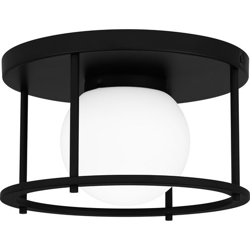 Morehouse 1 Light 10 inch Matte Black Flush Mount Ceiling Light