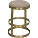 Dior 26 inch Antique Brass Counter Stool