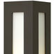Dorian 1 Light 20.75 inch Bronze Outdoor Post Mount Lantern in Non-LED