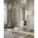 Novatude 16 Light 33.75 inch Contemporary Gold Leaf and Contemporary Silver Leaf Chandelier Ceiling Light