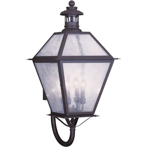 Waldwick 4 Light 30 inch Bronze Outdoor Wall Lantern