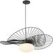 Langley 1 Light 32.25 inch Dark Matte Black Pendant Ceiling Light