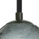 Vila 1 Light Black Stem Pendant Ceiling Light