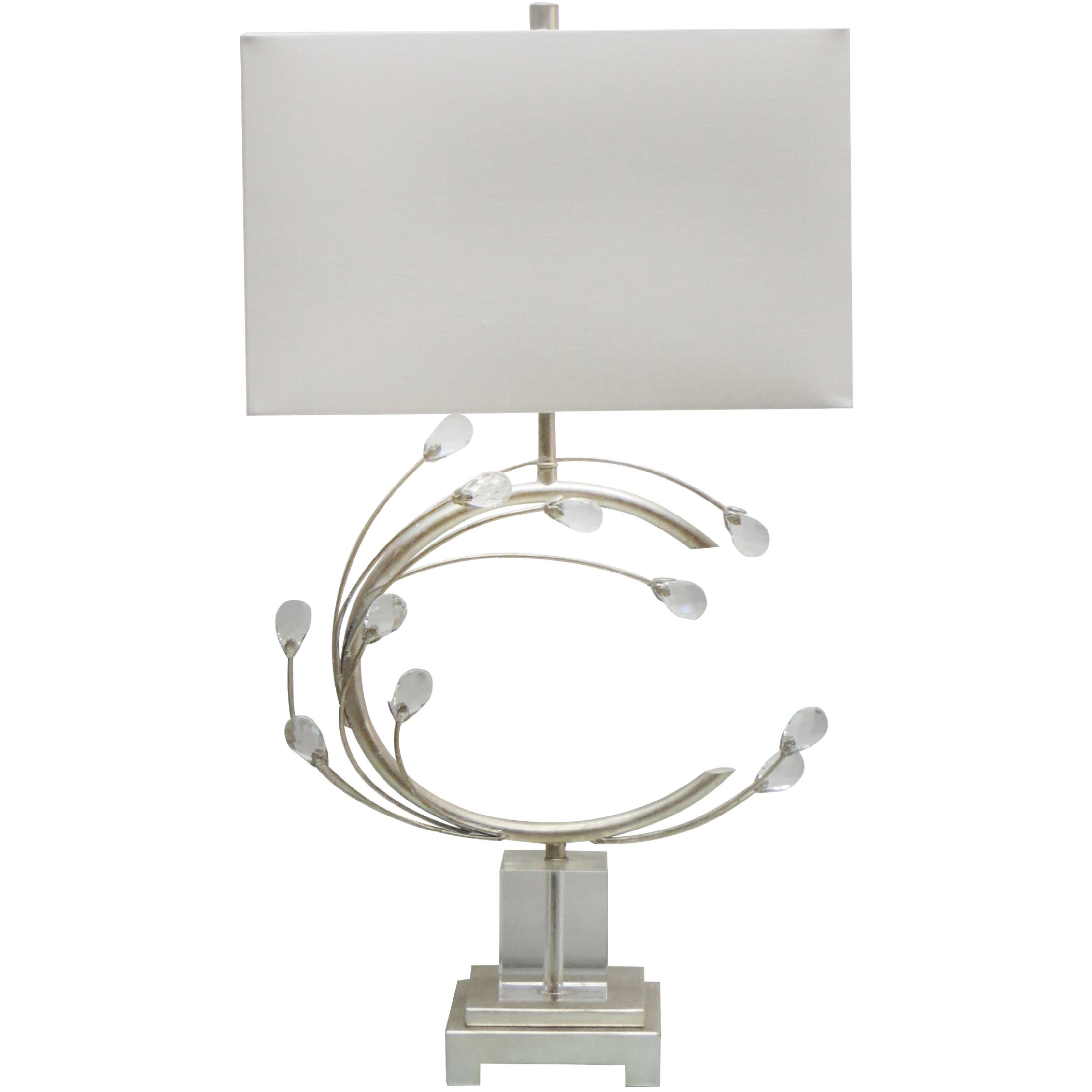 Canada 30.5 inch 40.00 watt Silver Table Lamp Portable Light