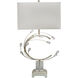Canada 30.5 inch 40.00 watt Silver Table Lamp Portable Light