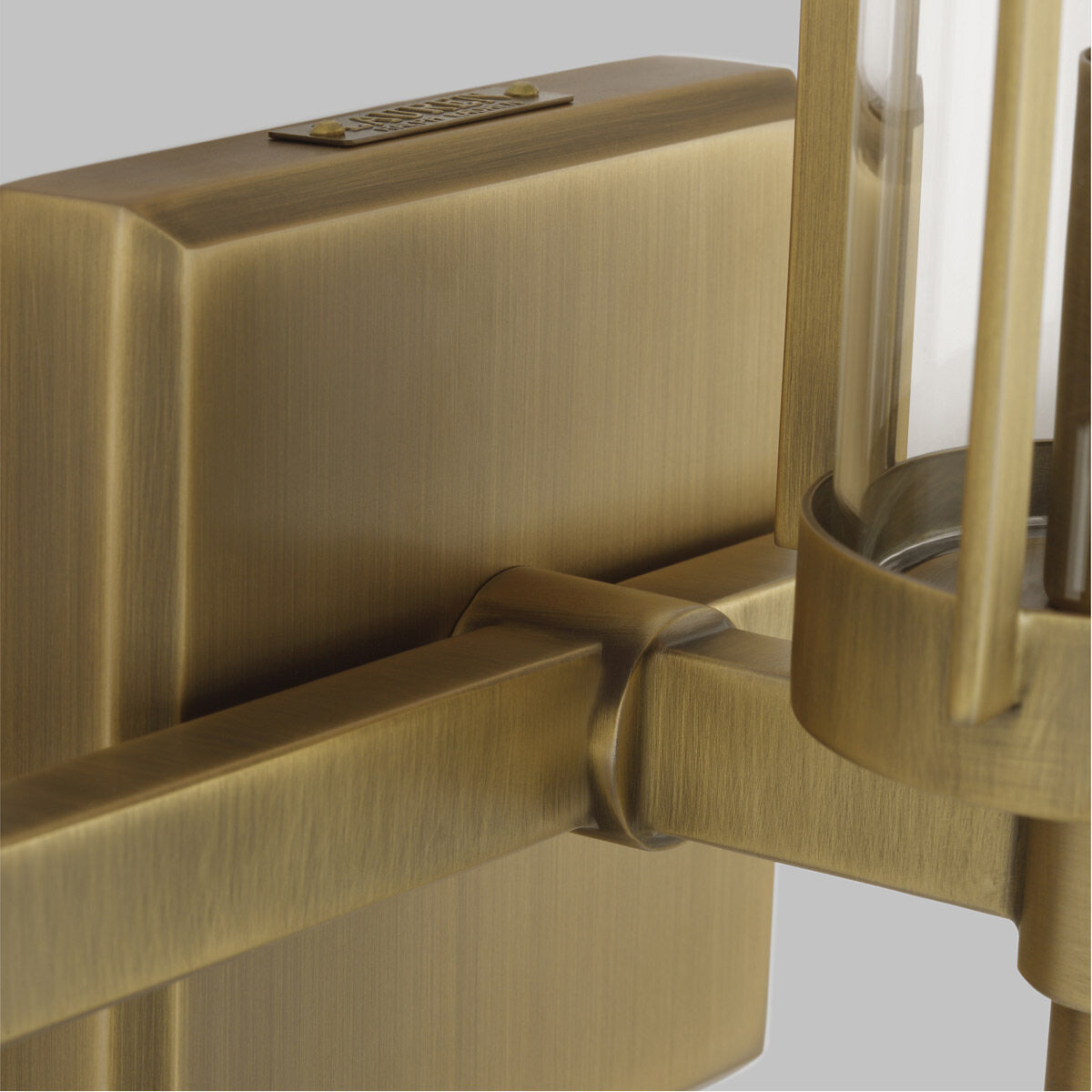 Flynn 3 Light 23 inch Time Worn Brass Vanity Light Wall Light