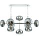 Nottingham 10 Light 21.75 inch Nickel Chandelier Ceiling Light