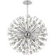 Vera 24 Light 38 inch Chrome Pendant Ceiling Light