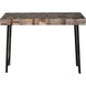 Everett 41 inch Tea Leaf and Black Console Table, Small