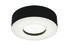Montclair 1 Light 12 inch Black Flush Mount Ceiling Light