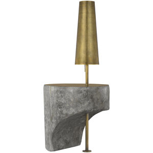 Anne-Marie Barton Runia 48.75 inch 15.00 watt Eclipse Sculpted Side Table Floor Lamp Portable Light