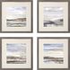 Waterside Collection Blue Framed Art