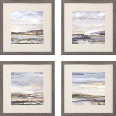 Waterside Collection Blue Framed Art