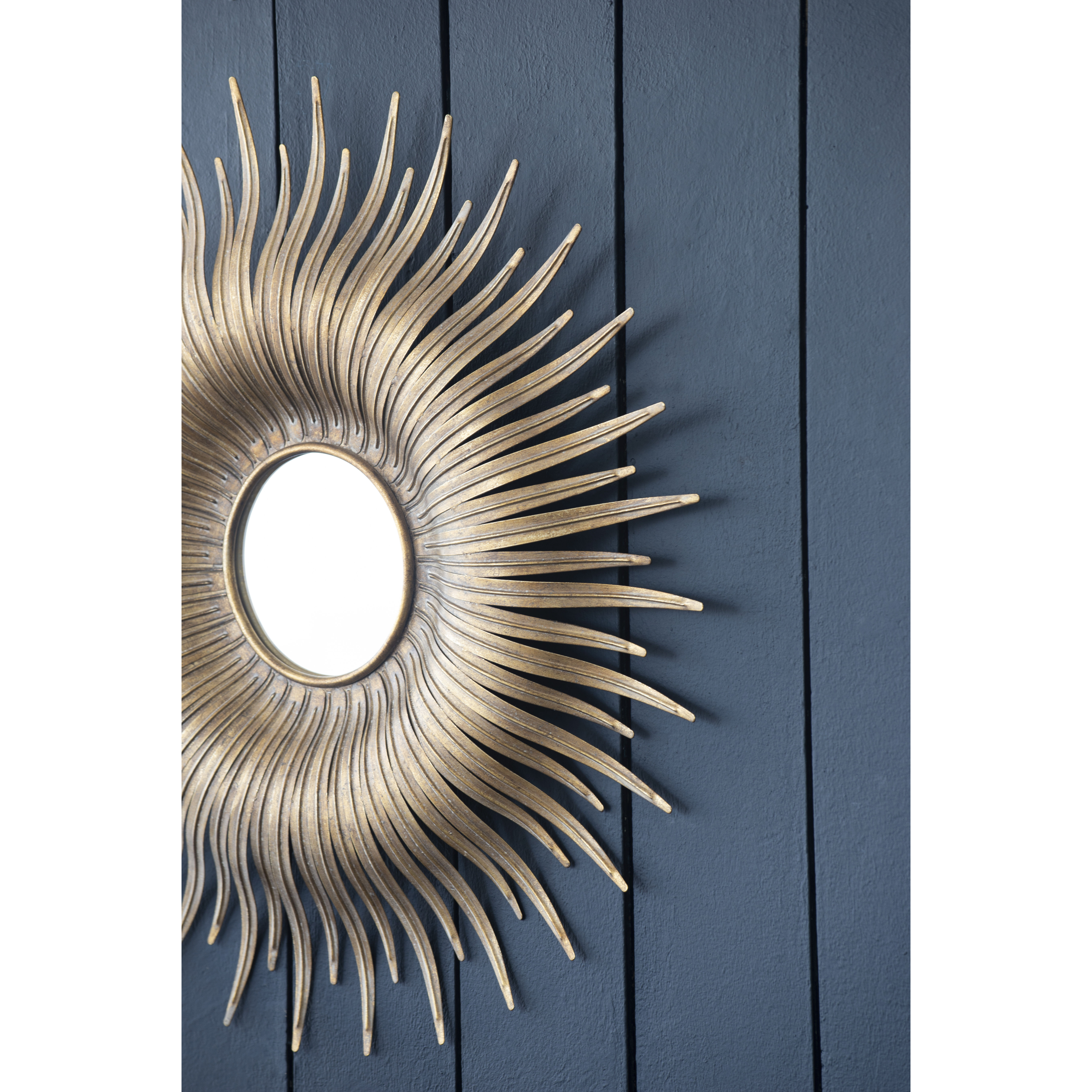 Anita 28.3 X 28.3 inch Gold Wall Mirror