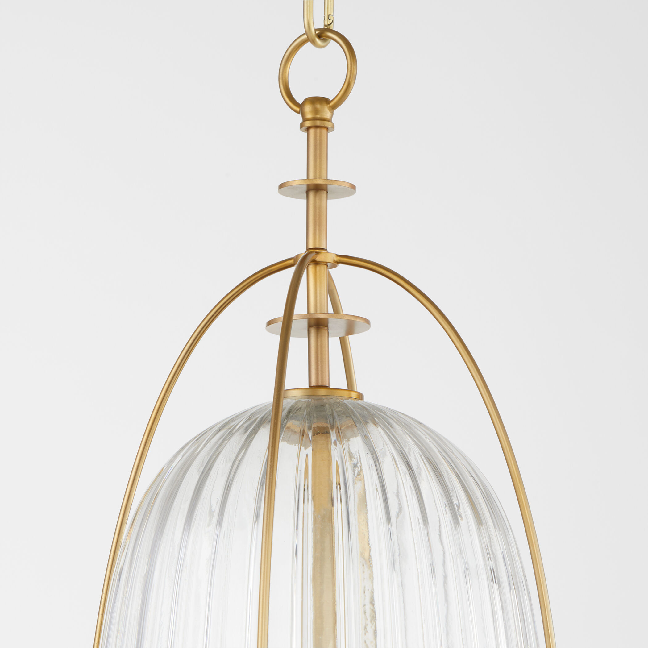 Alice 3 Light 11.25 inch Aged Brass Pendant Ceiling Light