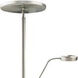 Monet 71.75 inch 30 watt Brushed Nickel Torch Lamp Portable Light