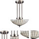 Springdale 2 Light 20 inch Satin Nickel Pendant Ceiling Light