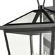 Main Street 4 Light 21 inch Black Outdoor Wall Sconce