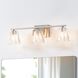 Valentin 3 Light 24 inch Brushed Nickel Vanity Light Wall Light