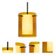 Pahu 8 1 Light Black Stem Pendant Ceiling Light