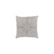 Pauline 20 X 20 inch Medium Gray and Silver Throw Pillow