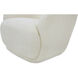 Stevie White Lounge Chair