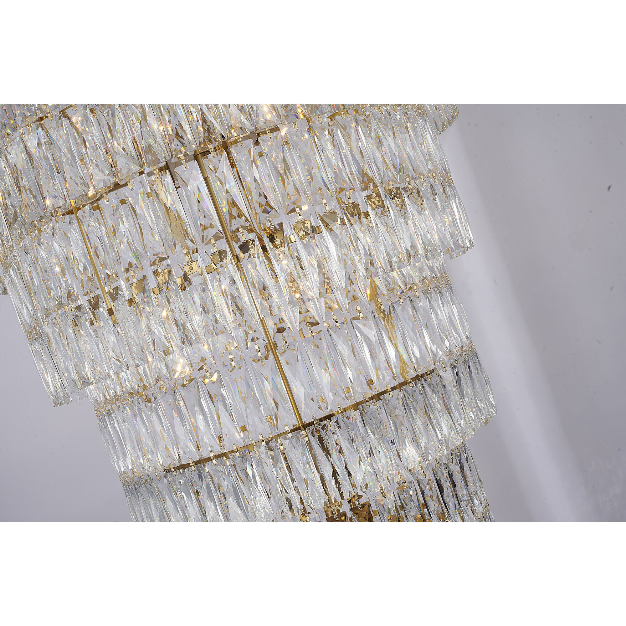 Canada 42 Light 42 inch Gold Chandelier Ceiling Light