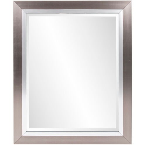 Chicago 18 X 18 inch Silver Leaf Wall Mirror